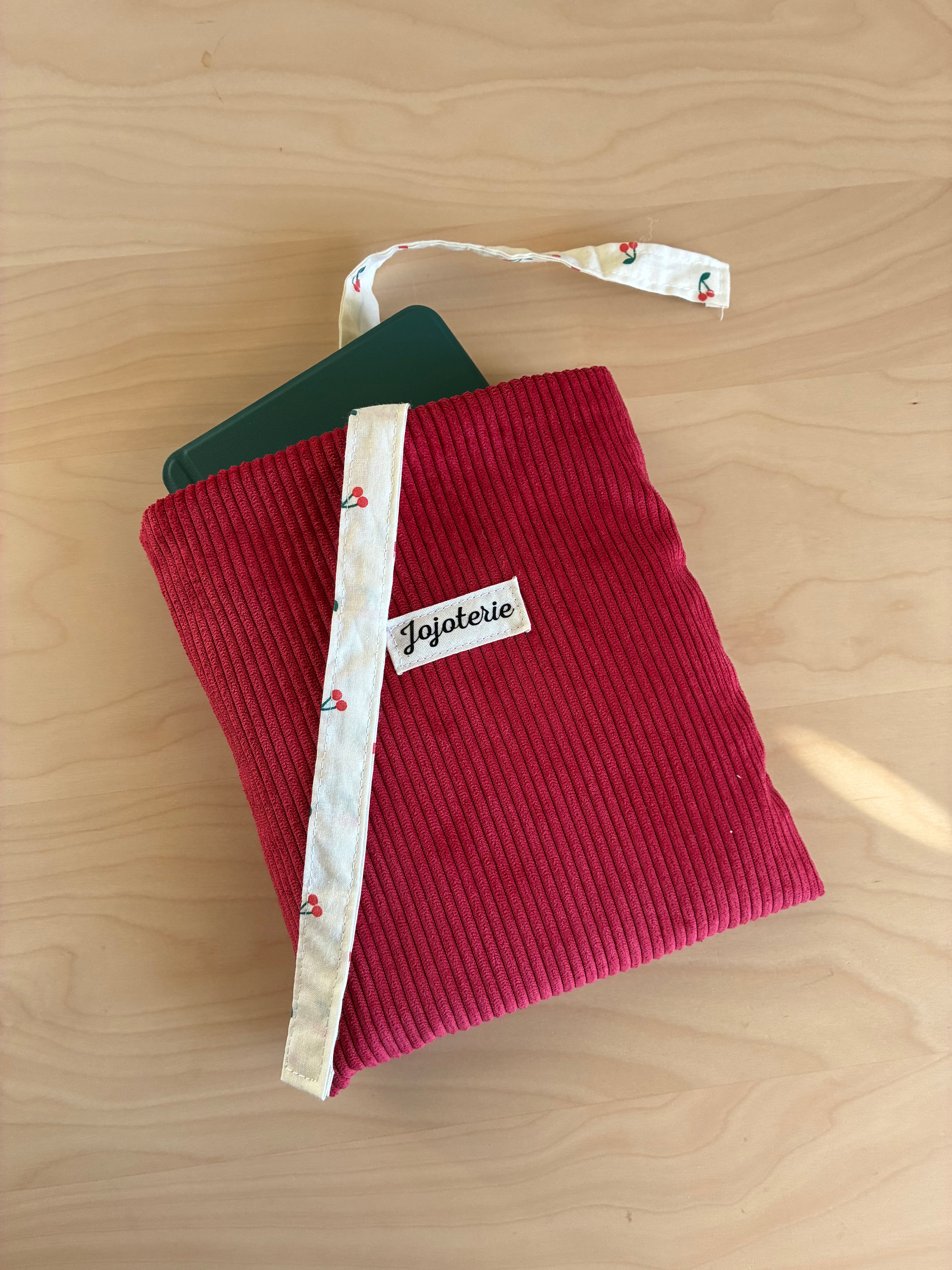Pochette à liseuses - cerises 🍒
