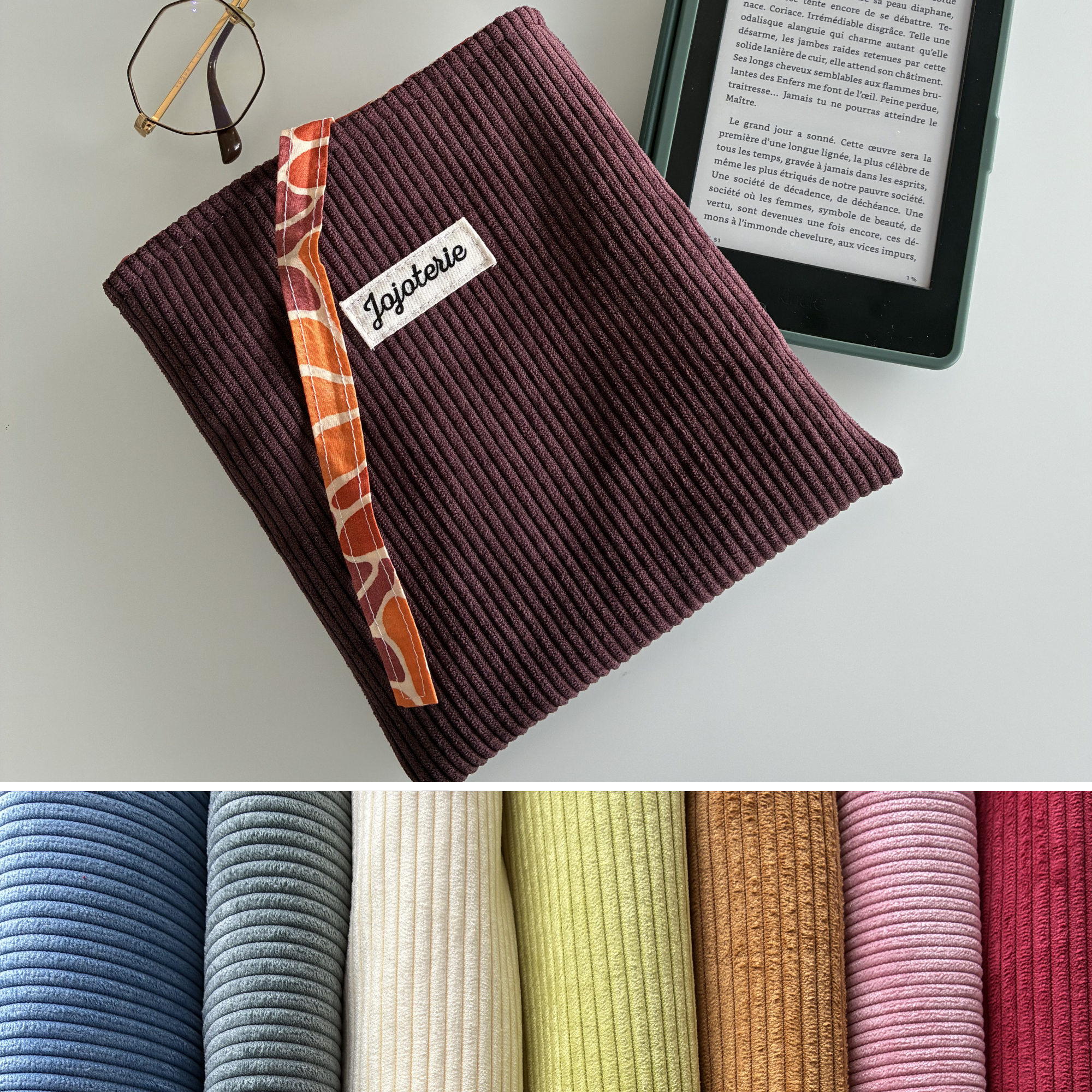 Pochette à liseuse personnalisée
