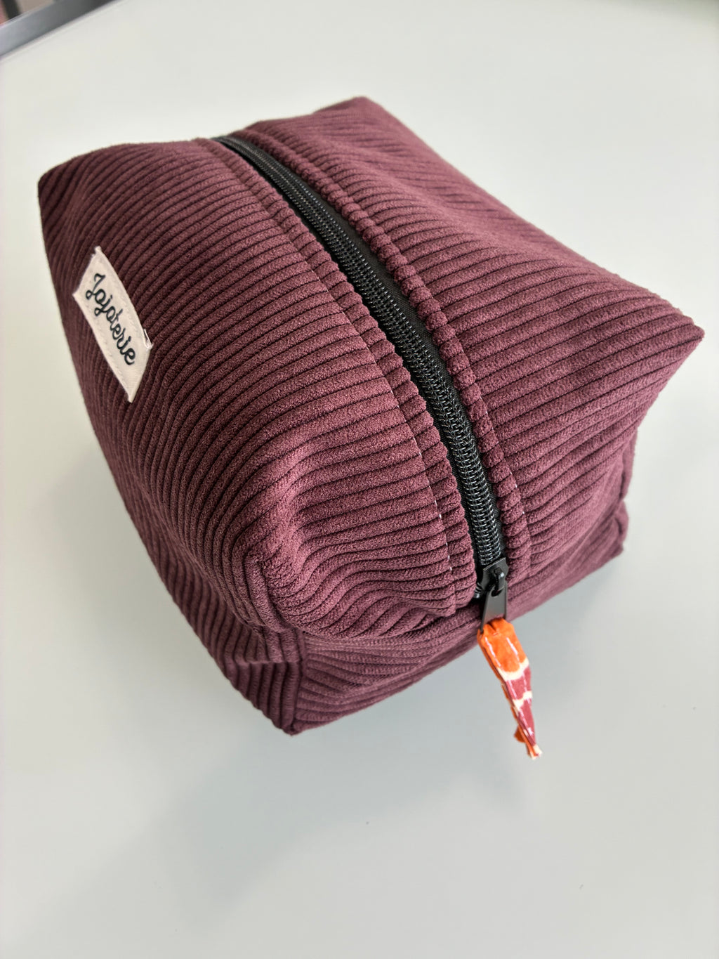 Trousse de toilette - fleur orange