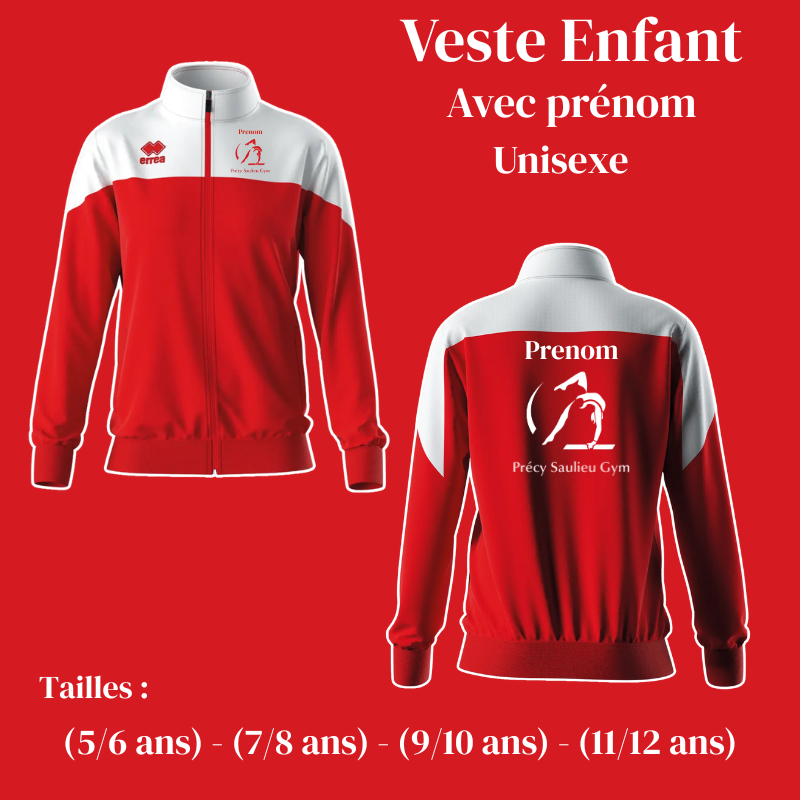 Veste enfant gym