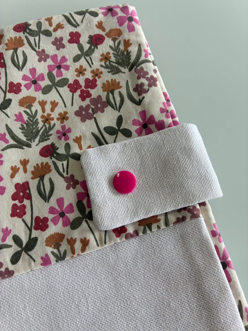 Protège carnet de santé - fleur