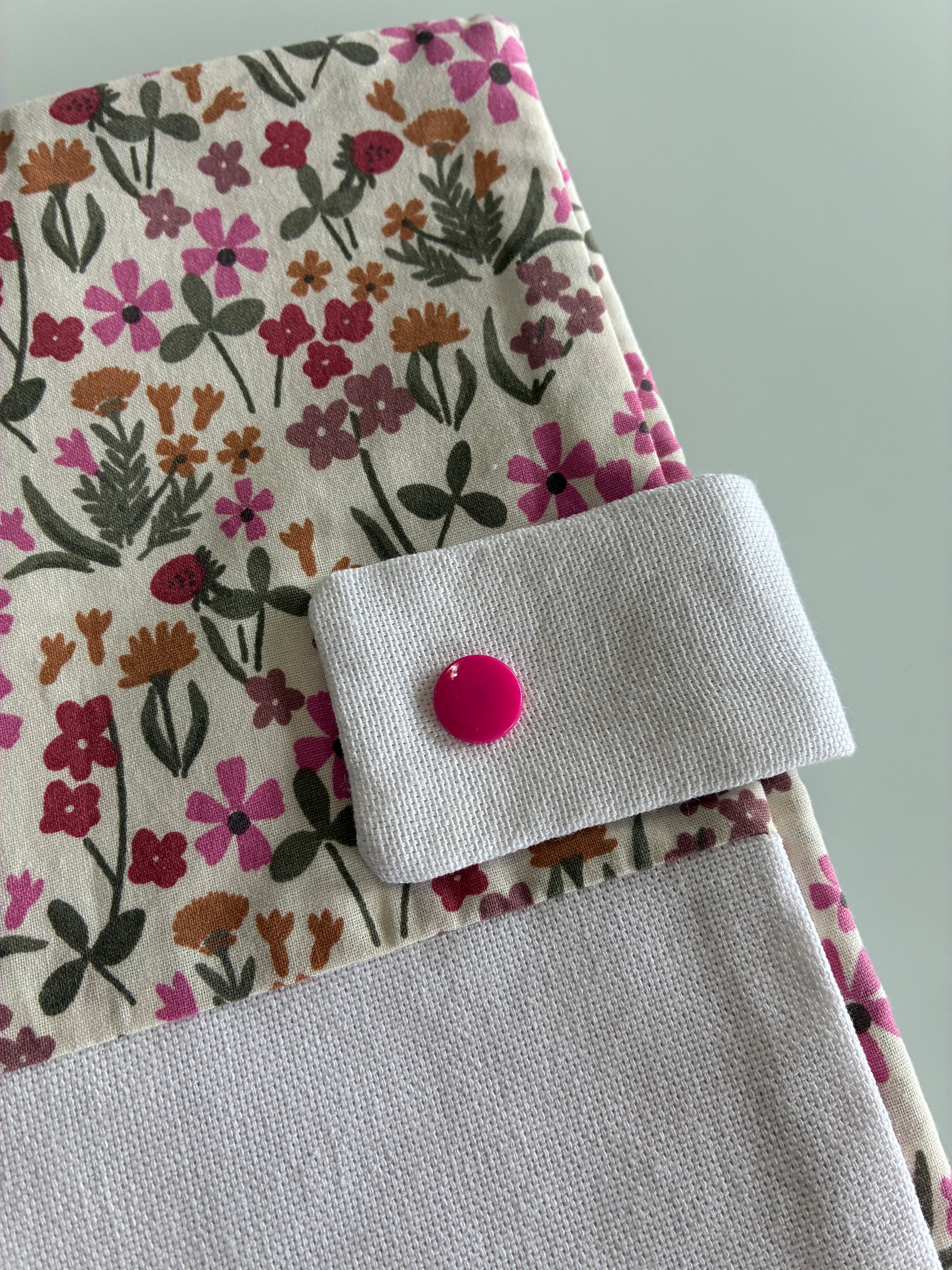 Protège carnet de santé - fleur