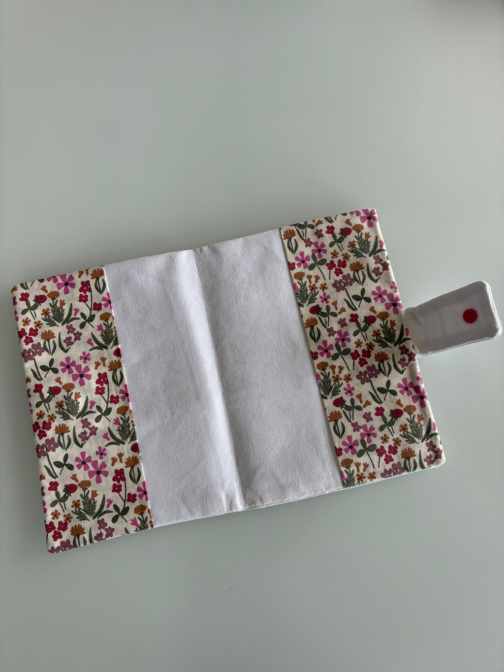 Protège carnet de santé - fleur