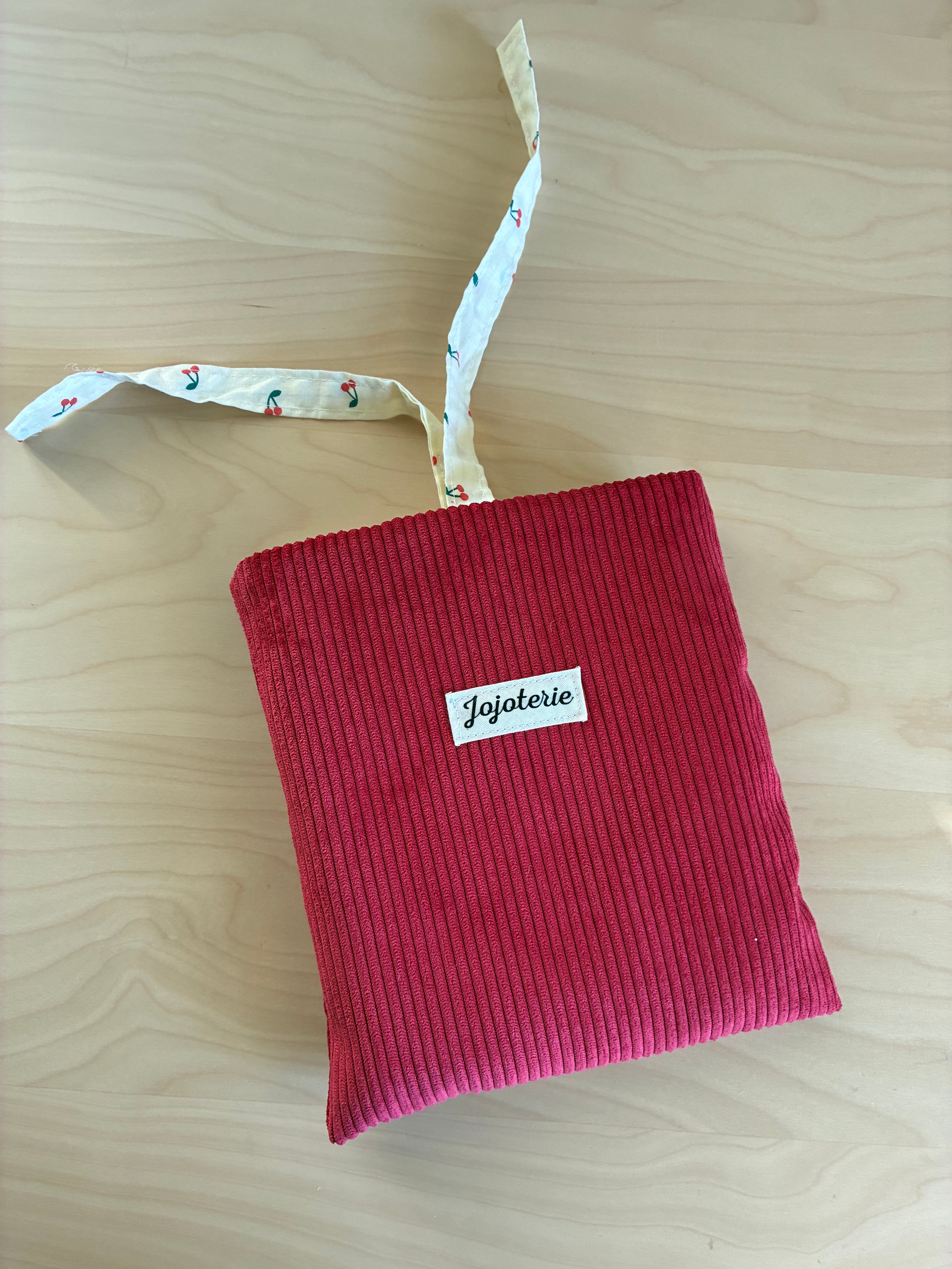 Pochette à liseuses - cerises 🍒