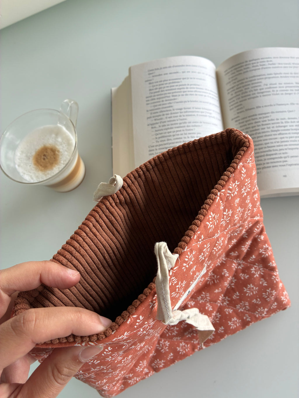 Protège livre - orange
