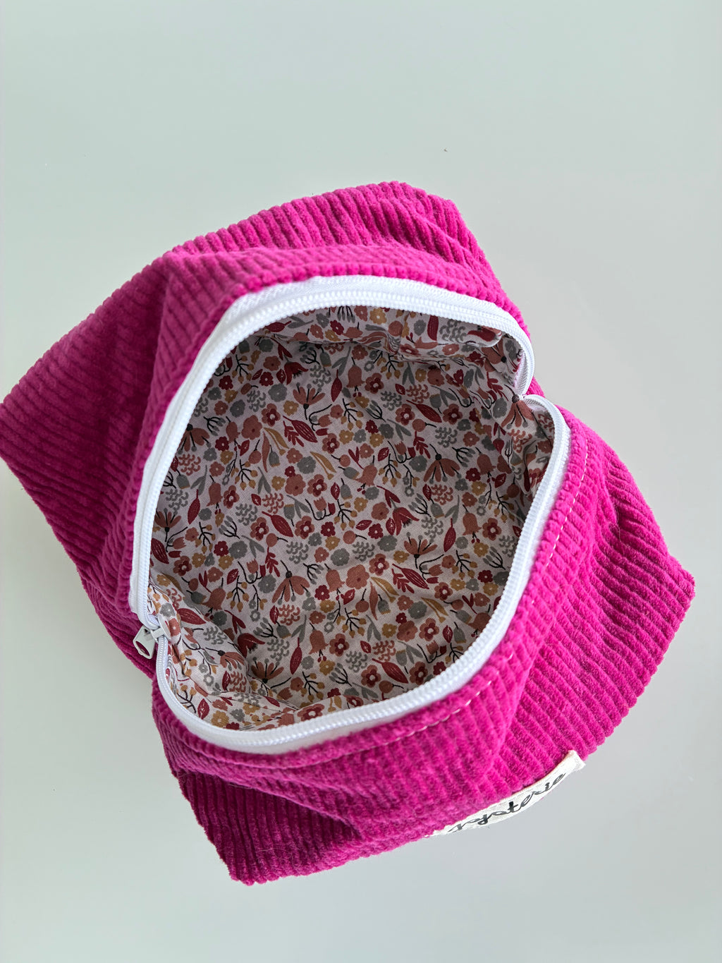 Trousse de toilette - rose fleuri