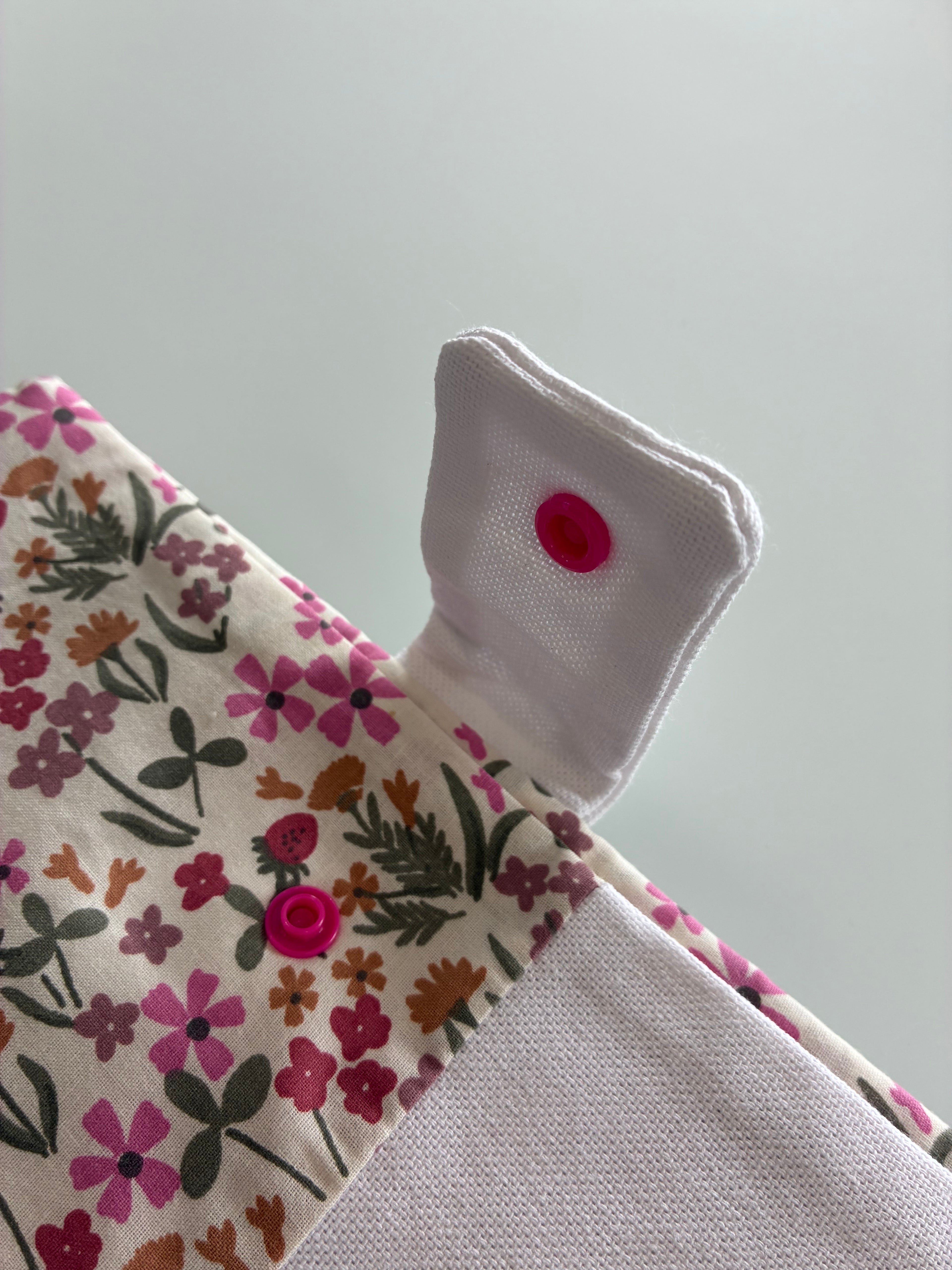 Protège carnet de santé - fleur