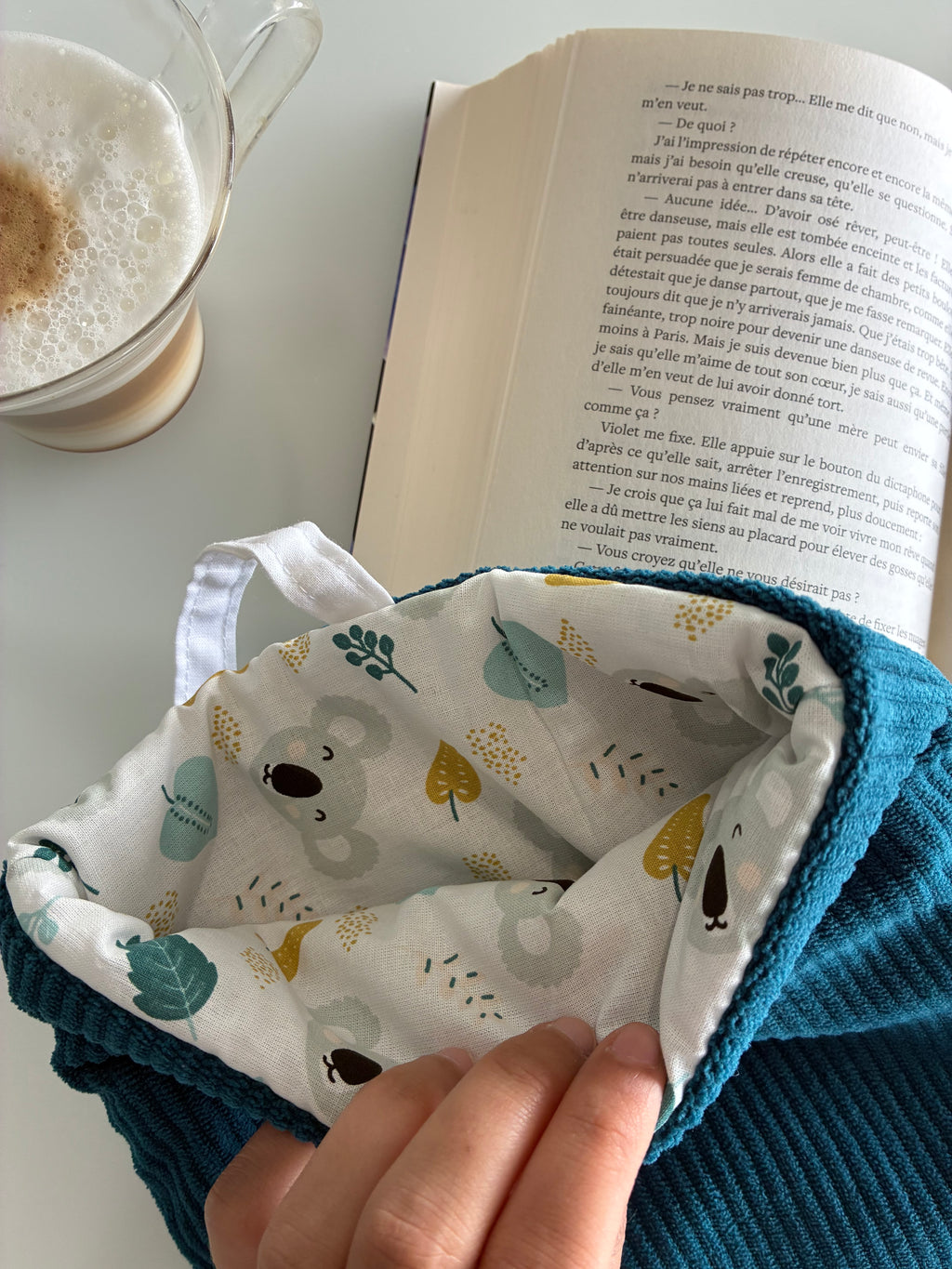 Protège livre - koala