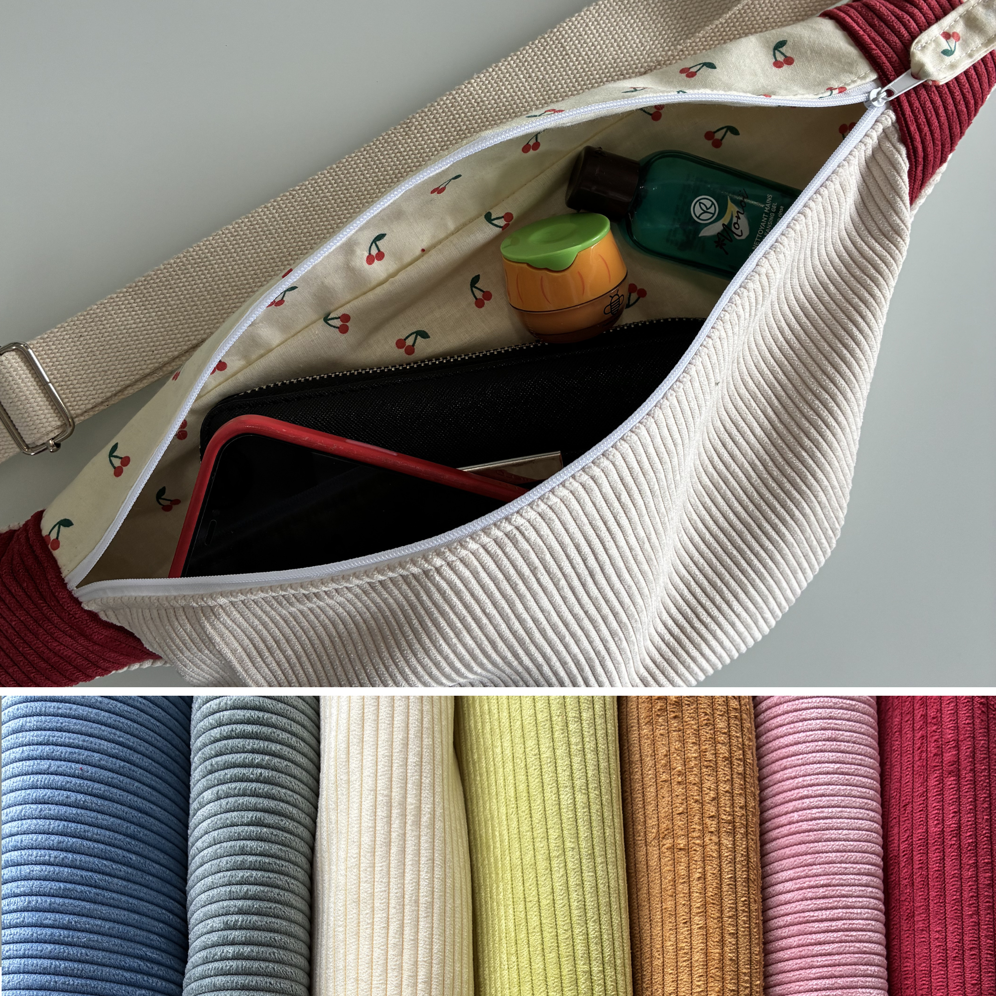 Sac banane personnalisée